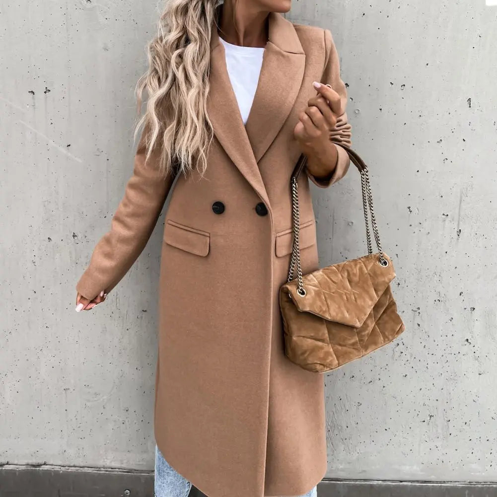 Double Breasted Waist Coat Acrylic Hiking Winter Jackets Women's 2023