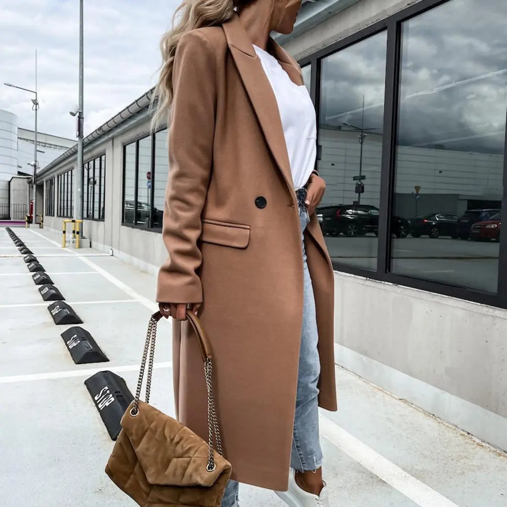 Double Breasted Waist Coat Acrylic Hiking Winter Jackets Women's 2023