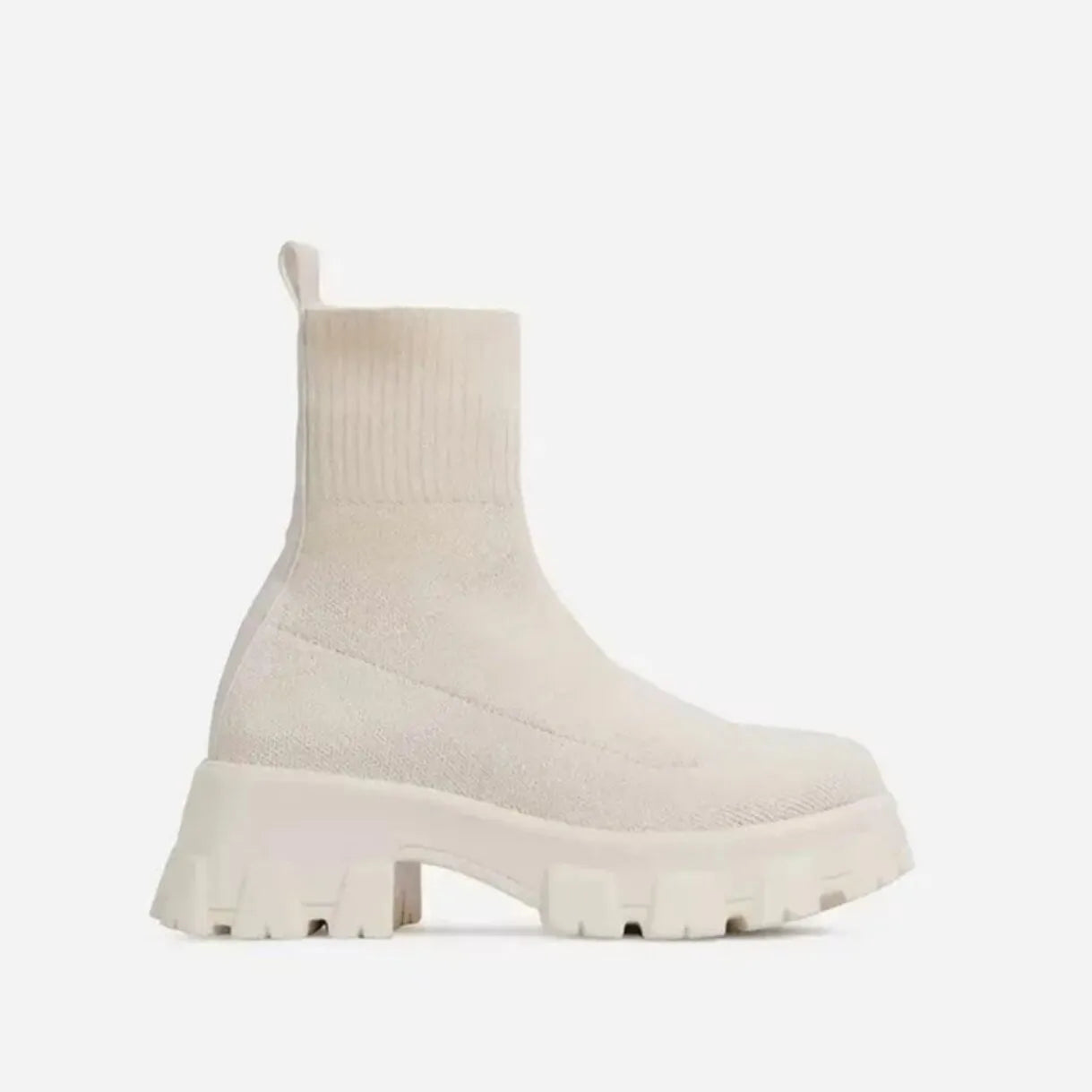 2023 Autumn Winter Couple Shoes Women Thick-Soled