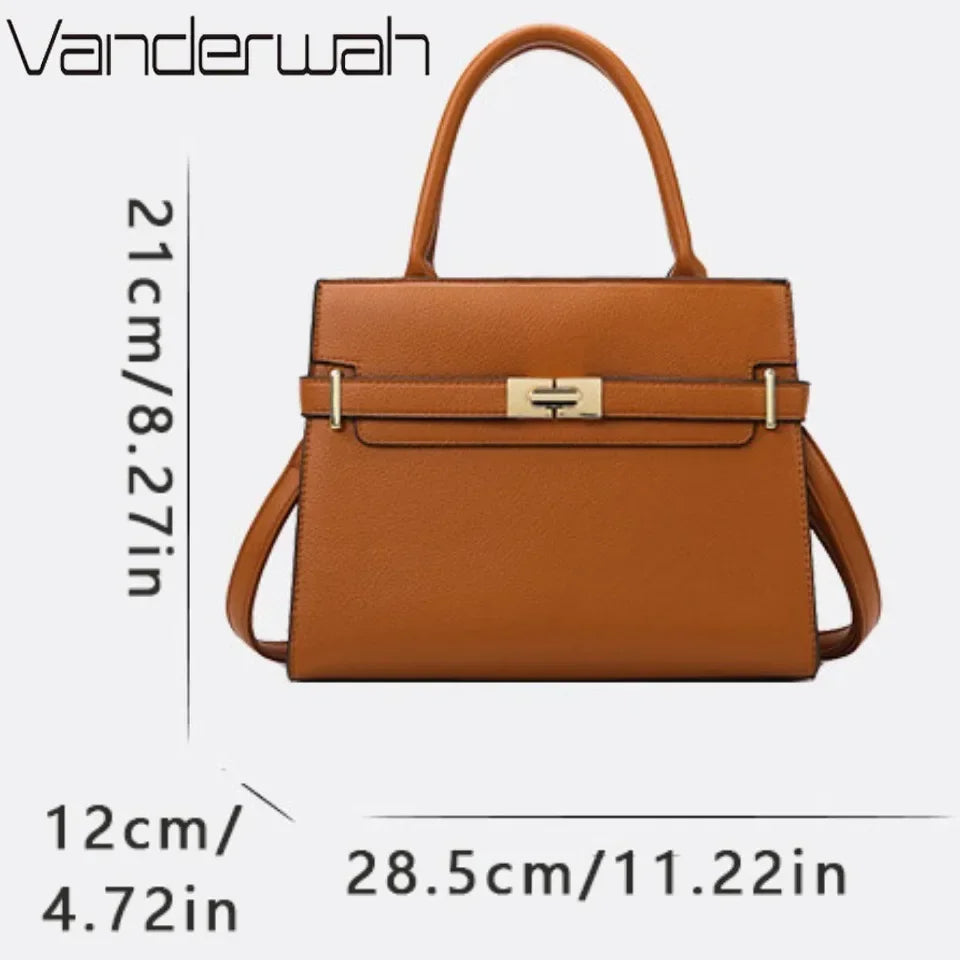 3 Sets Or 1 Big Bag Women's Handbag Large Capacity Bags Luxury Shoulder Crossbody Bags Small Coin Purse Quality Leather Sac Hot