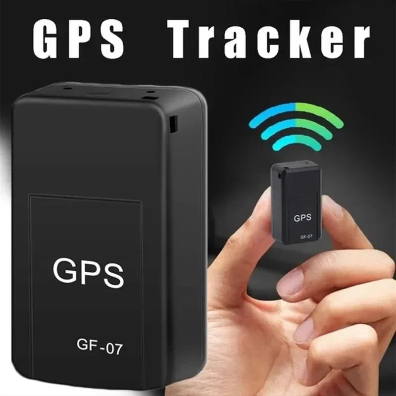 *^*GF07 Magnetic Mini GPS Tracker Real-Time Vehicle Locator Car Pet Tracking Device Compact Portable GPS Locator Position APP