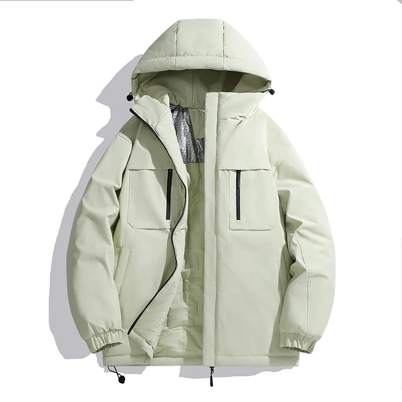 2025 New Winter Jacket Men Women Windproof Waterproof Jacket Outdoor Warm Parkas Coat Plus Size Men's Clothing Man Winter Jacket