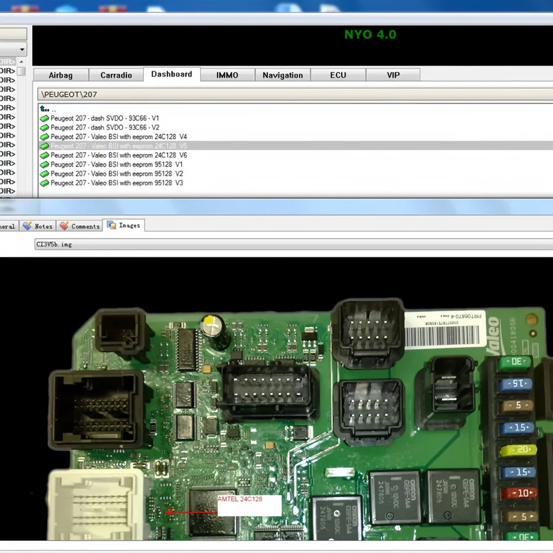 2025 Hot Sale NYO 4.0 Full Database Auto Repair Software Radio unlock dashboard recalibratio IMMO Navigation NYO 4.0 Calculator