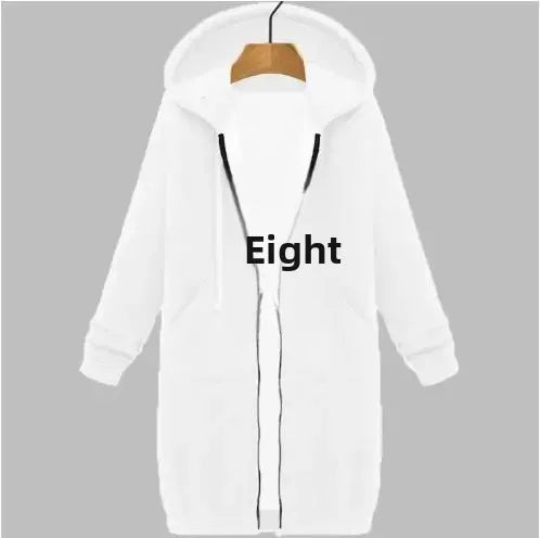 Women's Long Sleeve Hoodie Jacket Autumn Winter Outerwear Loose Fit Comfortable Warm Pullover Coat from Mainland China