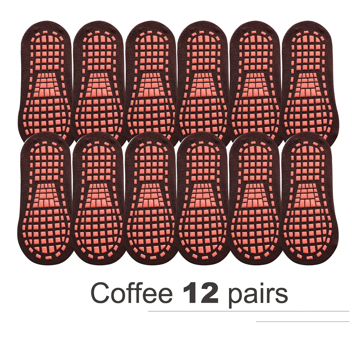 6/12 Pairs Kids Adults Anti-Slip Socks Parent-Child Trampoline Cotton Socks Elasticity Sports Boys Girls Outside Children Socks