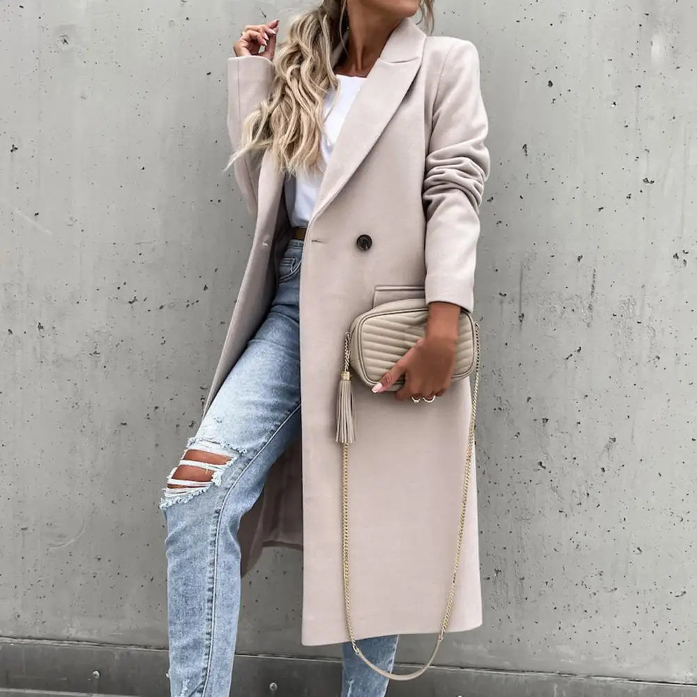 Double Breasted Waist Coat Acrylic Hiking Winter Jackets Women's 2023
