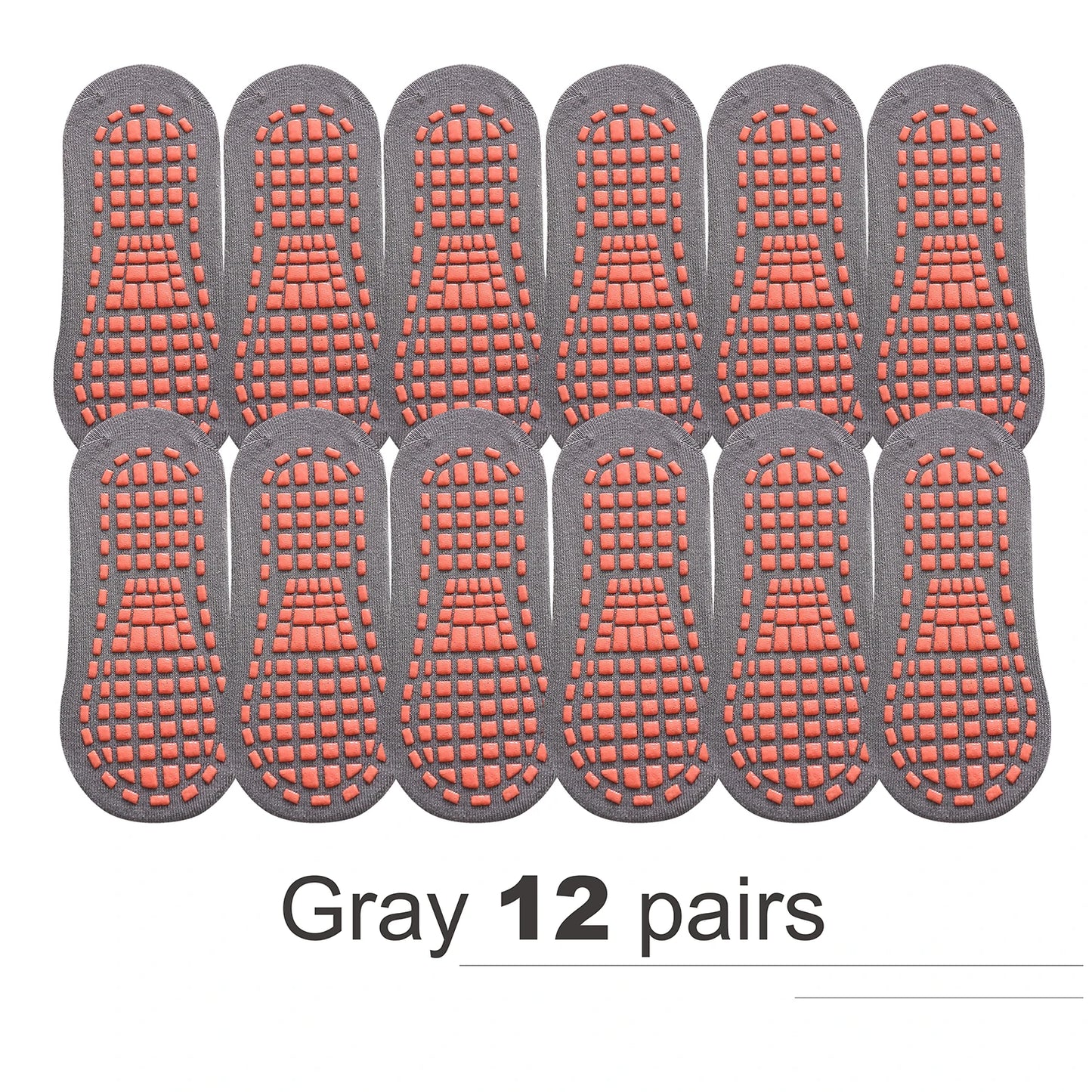 6/12 Pairs Kids Adults Anti-Slip Socks Parent-Child Trampoline Cotton Socks Elasticity Sports Boys Girls Outside Children Socks