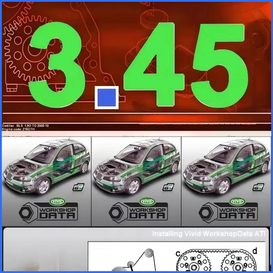 2024 hot ! Auto repair software Vivid 2018 Workshop DATA 2018 Atris-Technik Europe Automotive Repair Software+ autodata 3.45 sof
