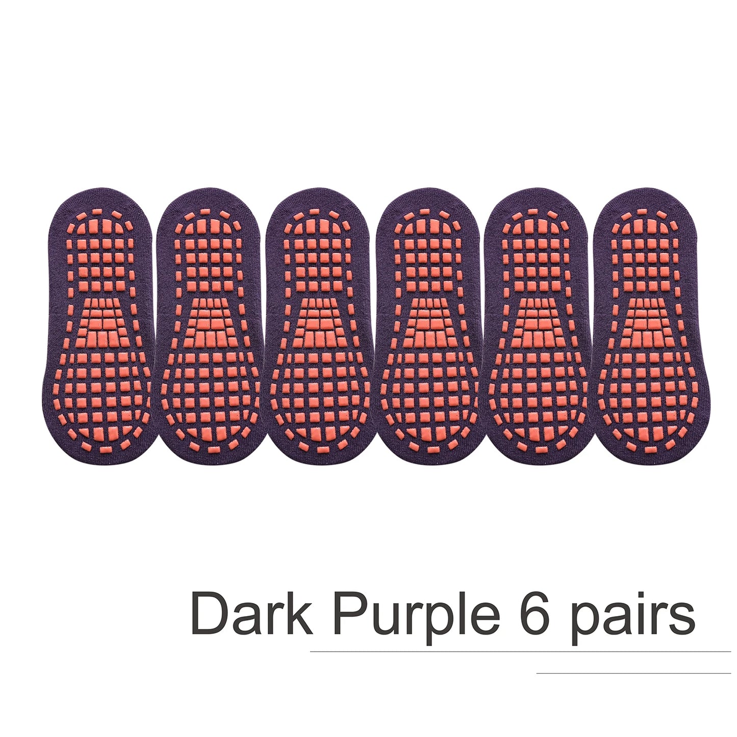 6/12 Pairs Kids Adults Anti-Slip Socks Parent-Child Trampoline Cotton Socks Elasticity Sports Boys Girls Outside Children Socks