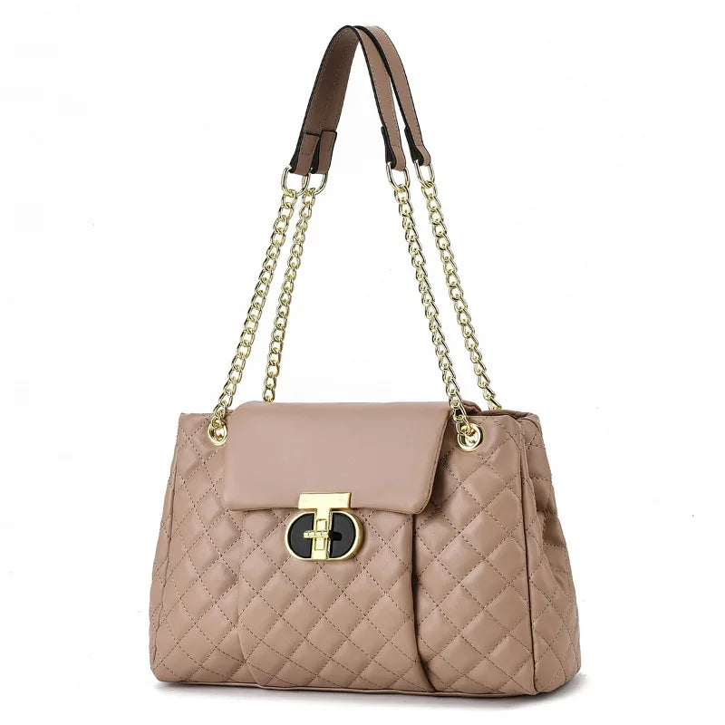 6 Color Designer Chain Handbags Women Luxury NEW Boston Shoulder Bags Large Capacity Female Pu Leather Tote Bags Sac A Main