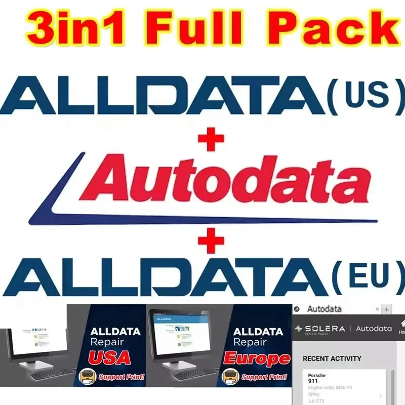 Full Pack for Autodata Auto Data Alldata All Data Haynes PRO WIS Service Box Repair Software alldata 10.53